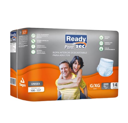 Pant Adultos Readysec G/xg 14 Unidades