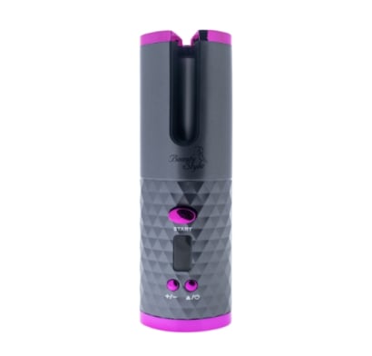 Rizador De Cabello Beauty Style Inalámbrico Rosa