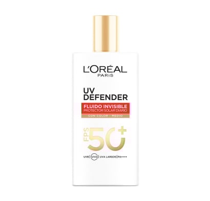 Protector Solar L'Oréal Paris Dermo Expertise UV Defender Fluido Medio FPS50 40 g