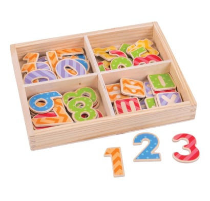 Números Magnéticos Bigjigs 