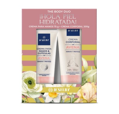 Pack Crema Corporal Dr. Selby Avena 200 G + Crema De Manos 75 G