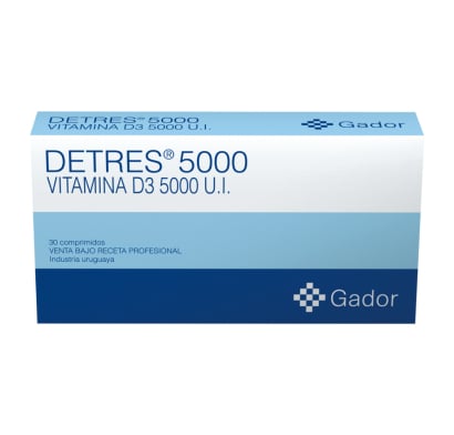 Detres 5000 U.i. 30 Comprimidos