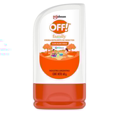 Repelente En Crema Off! Skin 60 G