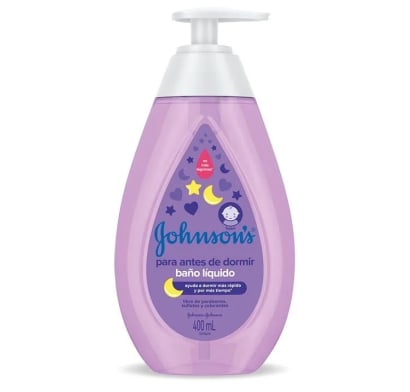 Baño Líquido Johnson's Baby Dulces Sueños Para Bebé 400 Ml