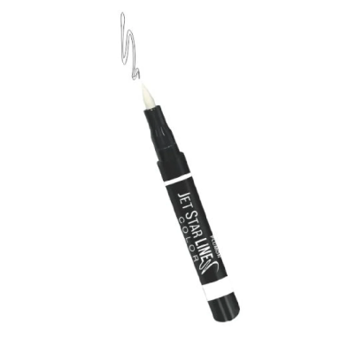 Delineador De Ojos Idi Star Line N°01 White