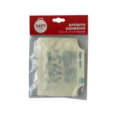 Apósitos Adhesivo Operdress Safy 7x5cm 5 Unidades