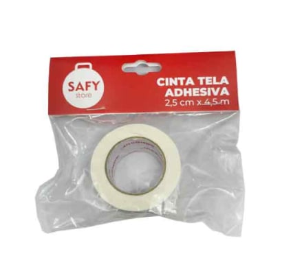 Cinta Tela Adhesiva Safy 2.5x4.5cm