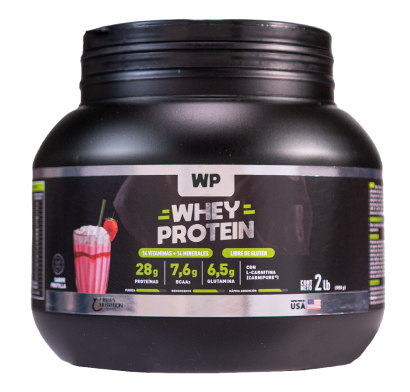 Suplemento Whey Protein Wp Frutilla 930 G