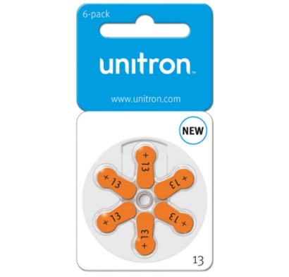 Pilas Unitron Para Audífonos Tipo 13