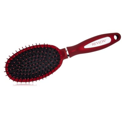 Cepillo Para El Pelo Revlon Mini Con Mango De Goma Para Viaje