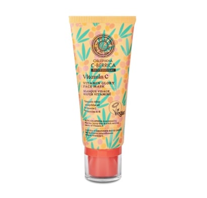 Máscara Facial Natura Siberica Vitamina C Berrica 100 Ml