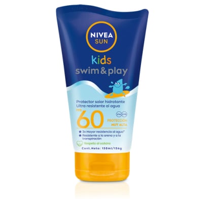Protector Solar Nivea Sun Kids Swim And Play Fps60 150 Ml