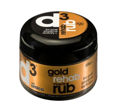 Crema Recuperación Muscular D3 Gold Rehab Rub 200 Mg