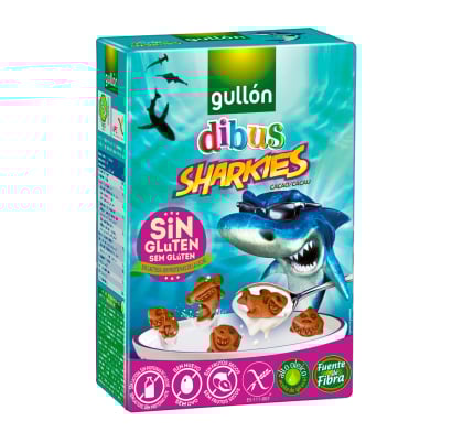 CEREAL DIBUS SHARKIES SIN GLUTEN 250G