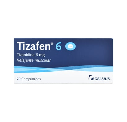 Tizafen 6 Mg 20 Comprimidos