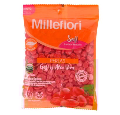 Cera Depilatoria Millefiori En Perlas Soft 100 G