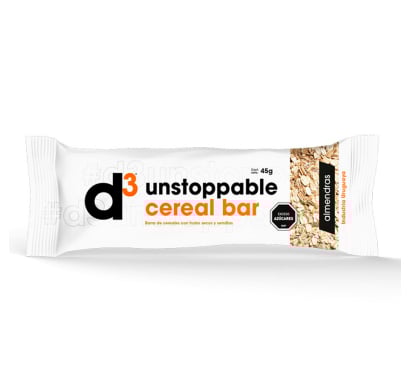 Barra De Cereales D3 Almendras 40 G