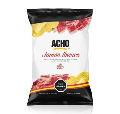 Papas Acho Jamón Ibérico 130 G