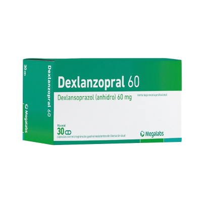 Dexlanzopral 60 Mg Ld 30 Comprimidos