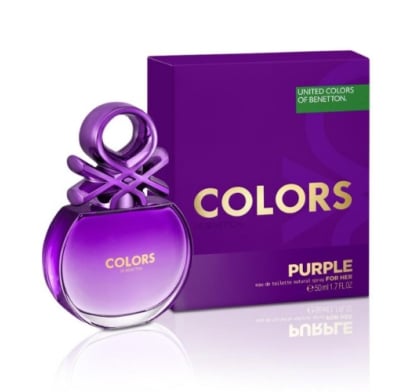 PERFUME BENETTON COLORS PURPLE 50ML