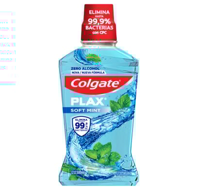 PASTA DE DIENTES COLGATE PLAX SOFT MINT 500ML