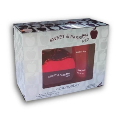 SET PERFUME CASAPUEBLO RED EDT + GEL DUCHA
