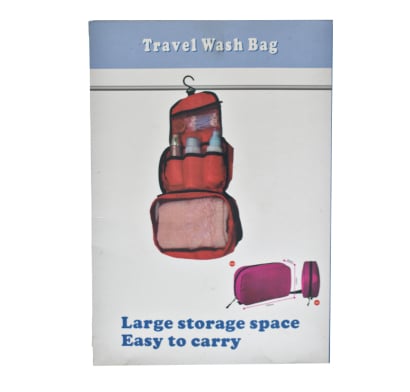 Necessaire Para Baño Con Percha Colores Surtidos