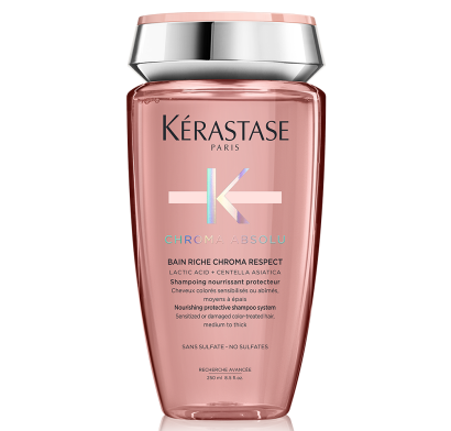 Shampoo Kérastase Paris Chroma Absolu Bain Riche Respect 250 Ml