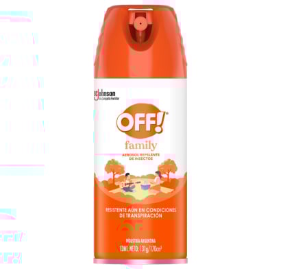 Repelente En Aerosol Off! Family 170 Ml