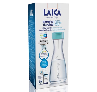Botella Filtrante Laica Flow'n Go 1 L