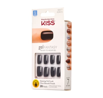 Uñas Postizas Kiss Gel Fantasy Aim High Kgn15