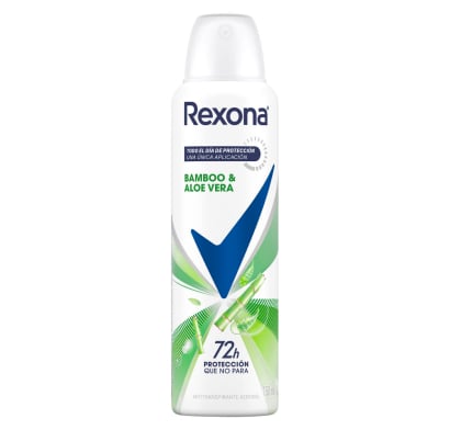 Antitranspirante En Aerosol Rexona Woman Bamboo Y Aloe Vera 150 Ml