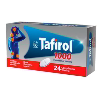 Tafirol 1000 Mg 24 Comprimidos