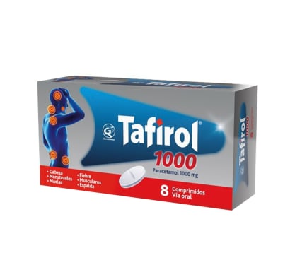 Tafirol 1000 Mg 8 Comprimidos