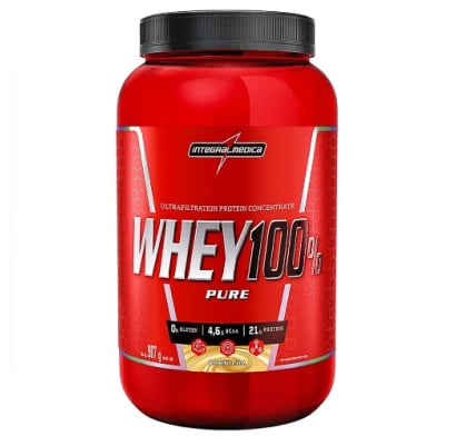 Suplemento Whey 100% Vainilla 900 G