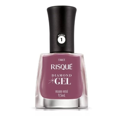 Esmalte Risqué Efecto Gel Veludo Rose 9.5 Ml