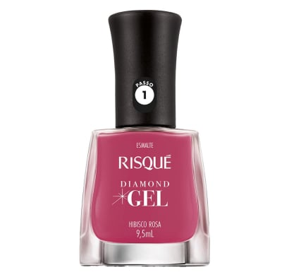 Esmalte Risqué Efecto Gel Hibisco Rosa 9.5 Ml