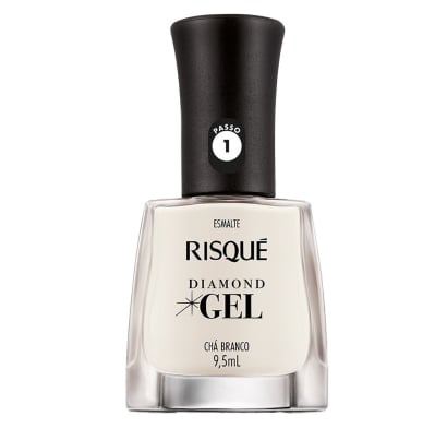 Esmalte Risqué Efecto Gel Chá Branco 9.5 Ml