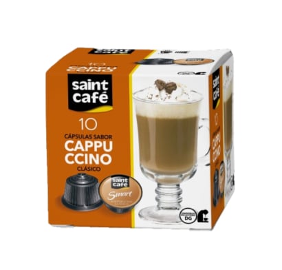 Cápsulas De Café Saint Cappuccino 10 Unidades 130 G