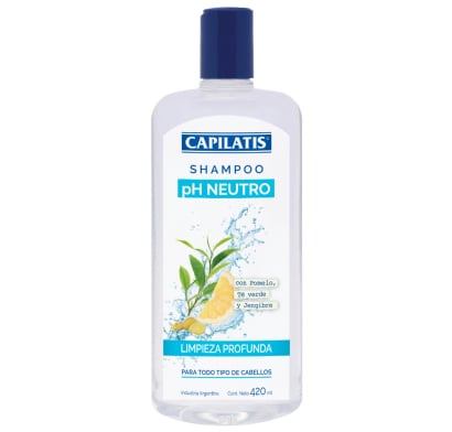 Shampoo Capilatis Limpieza Profunda Ph Neutro 420 Ml