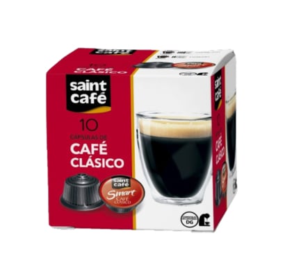 Cápsulas De Café Saint Clásico 10 Unidades 70 G