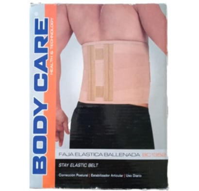 Faja Body Care Elástica Ballenada Talle Xl
