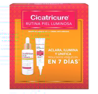 Pack Cicatricure Sérum Aclarante + Crema Antiarrugas 30 Ml