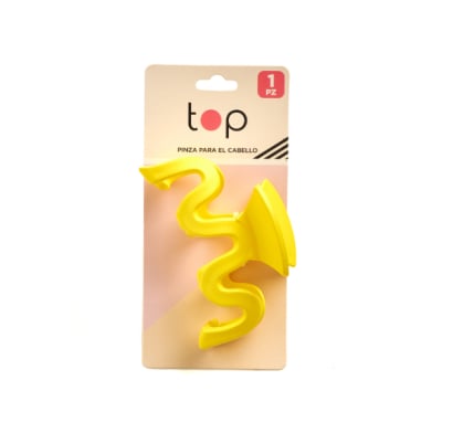 Pinza Top Amarilla Grande 