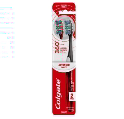Cepillo De Dientes Colgate Total 12 360° 2 Unidades