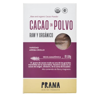 PRANA CACAO ORGANICO EN POLVO