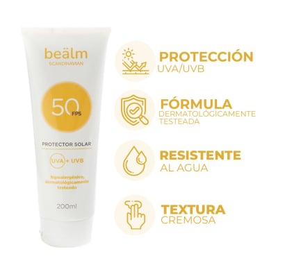 Protector Solar Beälm FPS50 200 g
