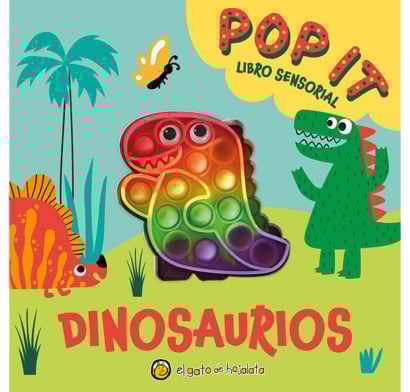 Libro Aventuras Con Pop It - Dinosaurios
