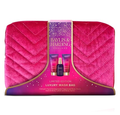 Set Baylis & Harding Midnight Fig & Pomegranate Deluxe 3 Unidades
