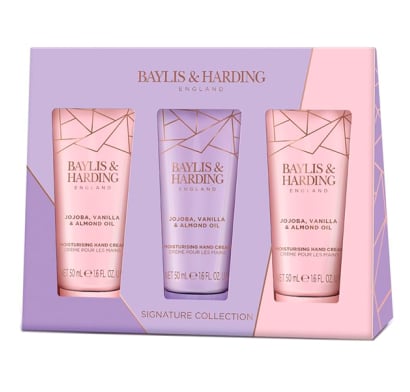 Set Baylis & Harding Jojoba Vanilla & Almond Oil 3 Unidades